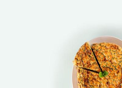 طرز تهیه کوکوی نخود فرنگی پف و خوشمزه طرز تهیه کوکوی نخود فرنگی پف و خوشمزه